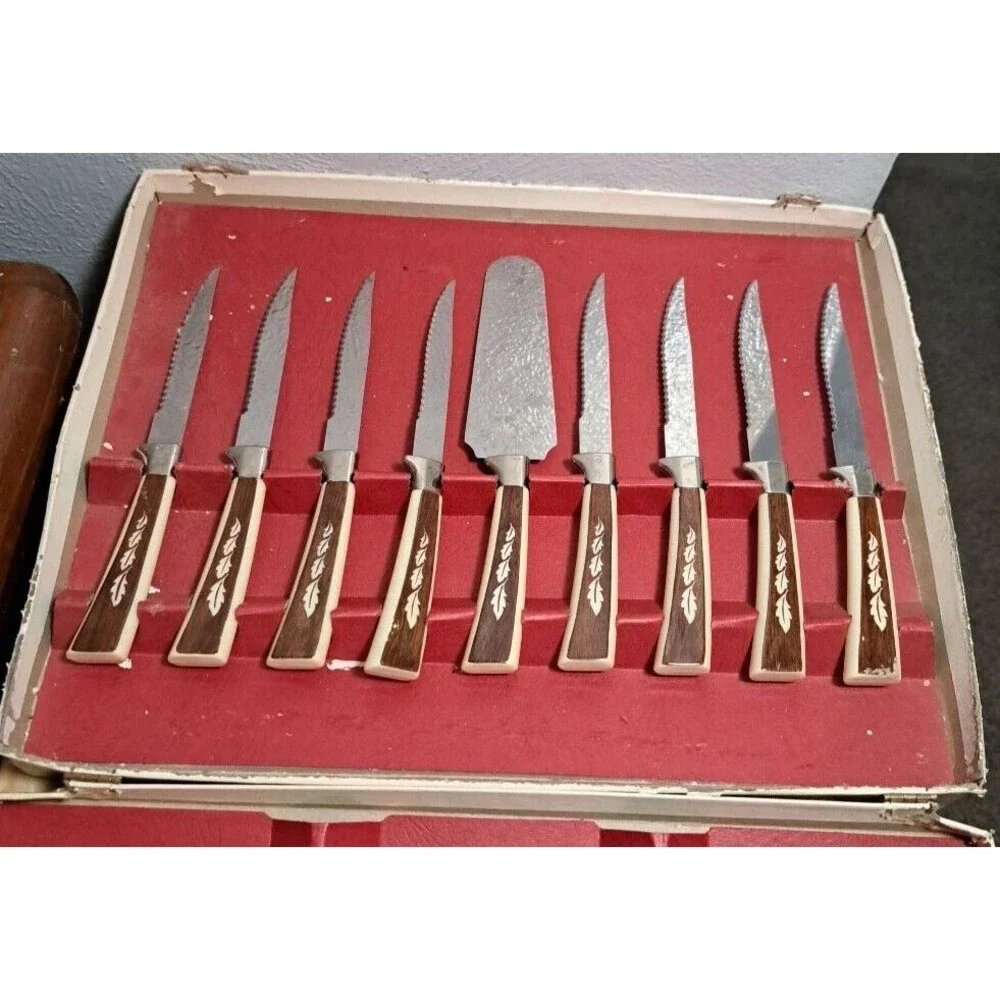 Regent Sheffield 19 Piece Treasure Chest, Stainless Steel Knife Set & 6pc Set